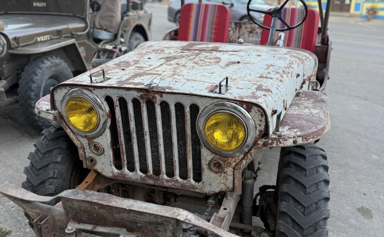 Photo by DeAnne Gallegos A Jeep Willy group was in town and seen all around the backcountry.