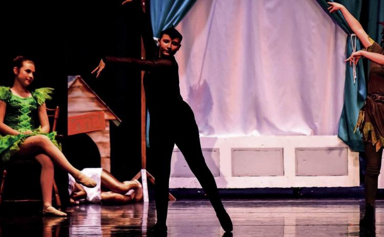 Rylan Jaramillo as Peter Pan’s shadow