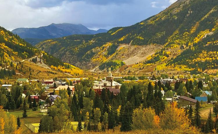 The town of Silverton. Photo credit DeAnne Gallegos
