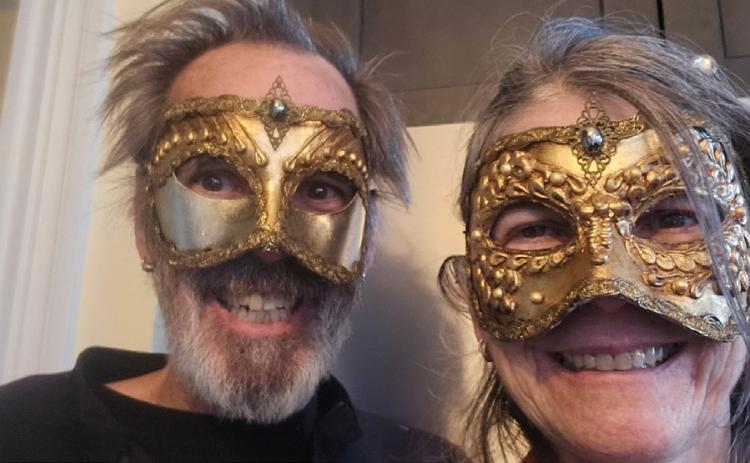 Silverton Locals George and Deborah Roberts dress up for the Halloween Trick Treat Photo by Melissa Childs