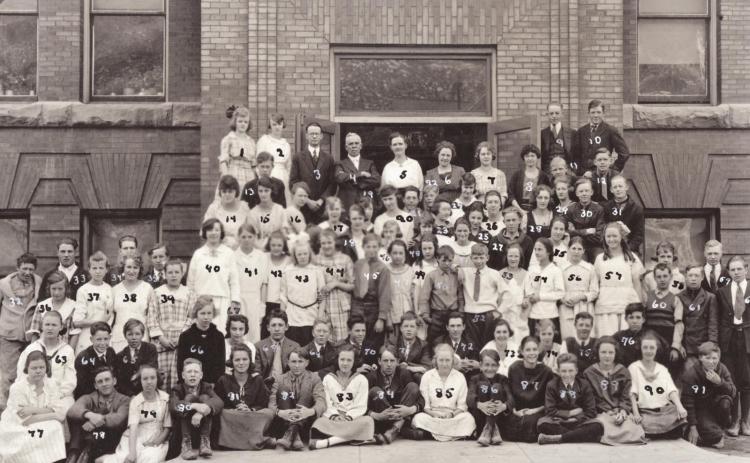 SILVERTON STUDENTS, 1921
