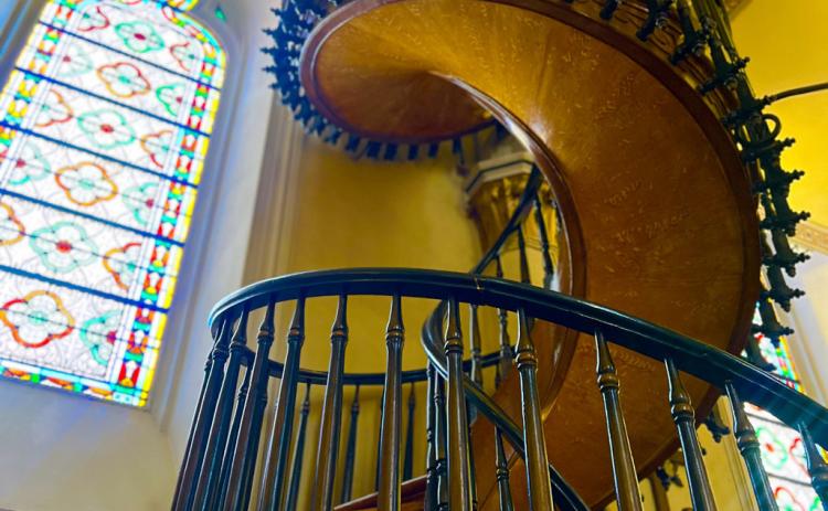 Photo credit DeAnne Gallegos Yours truly publisher of the Silverton Standard, DeAnne Gallegos, finally took a vacation for my birthday and saw the miracle staircase in the St Loretto Chapel in downtown Santa Fe, New Mexico.