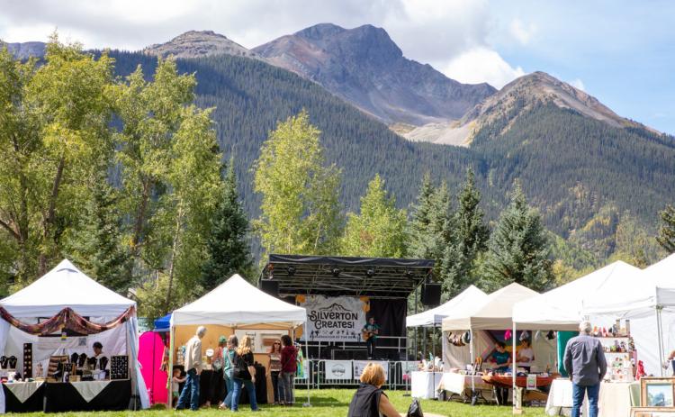 Silverton Creates Art Festival was on Saturday September 12th photo by SCD photographer Cracked Compass