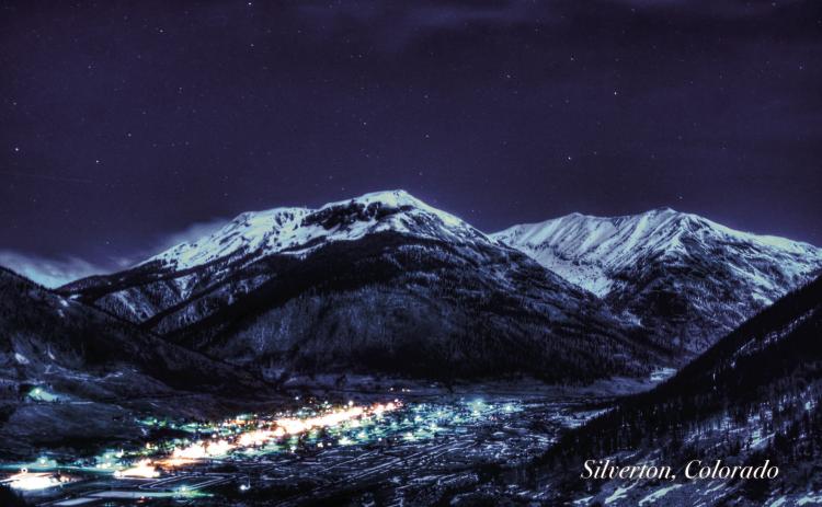 Stars over Silverton. Photo credit Adam Andrade