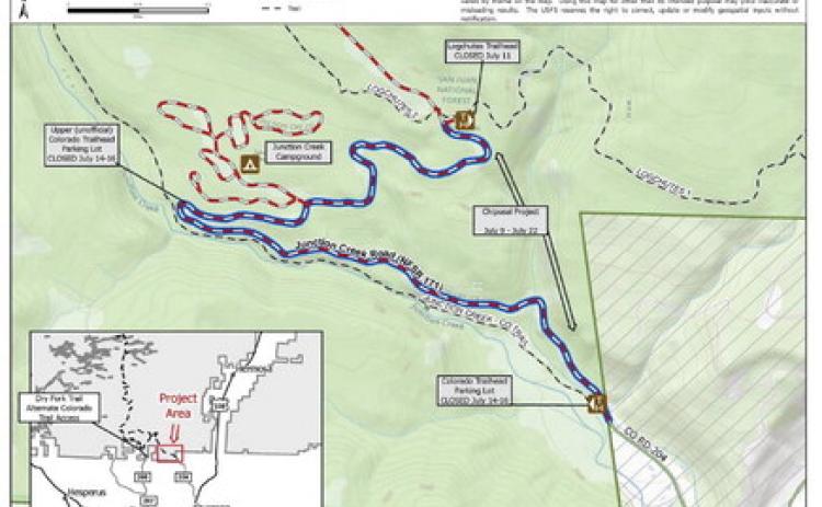 Delays and Closures Upcoming for Junction Creek Road Resurfacing Project