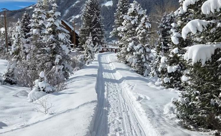 Silverton had a snowy Christmas holiday Photo credit Sharon Lantz. Photo credit Sharon Lantz