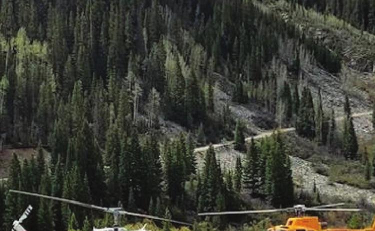 Silverton Medical Rescue on June 1st Requires Response From Multiple Agencies Photo Credit - Silverton Medical Rescue