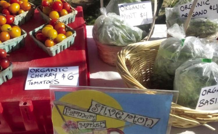 Farmers market goodies! Photo by Myste French