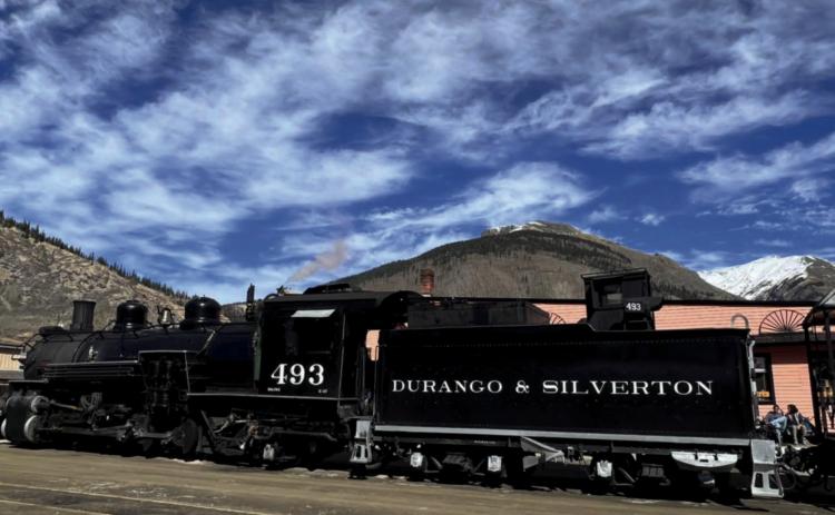 The train leaving Silverton on October 29th. Photo courtesy of Silverton Area Chamber of Commerce