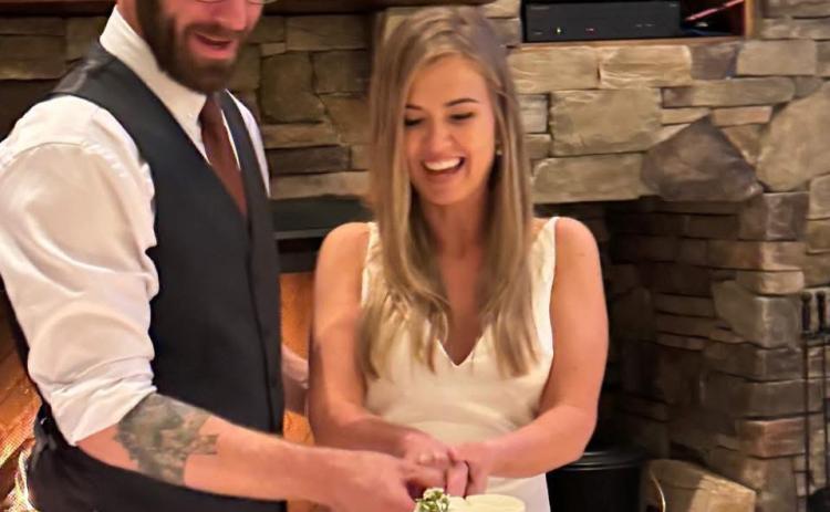 Mr. and Mrs. Adam and Lauren Galt held their wedding at the Mountain Lodge this past weekend. Photo credit Lauren Galt