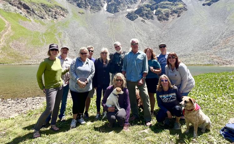 Our final trip to Velocity Basin with Nancy B on Sunday July 28. Photo credit DeAnne Gallegos