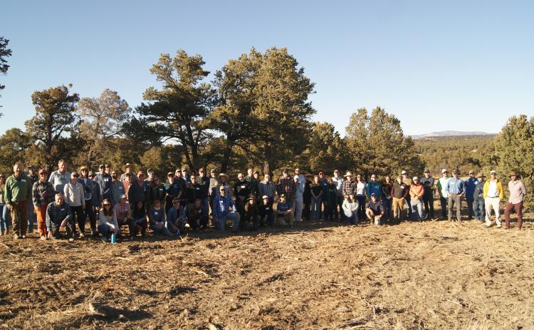 Despite increasing challenges, folks came together at the 2-3-2 meeting at Ghost Ranch. Photo credit MSI