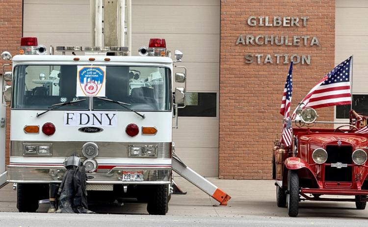 SSJVFD commemorates 9/11 photo by DeAnne Gallegos