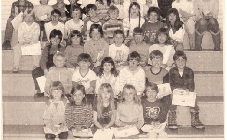 Start them while they are young. Young skiers were awarded for their efforts in the spring of 1986. Photo: From the March 6, 1986 Edition of the Silverton Standard
