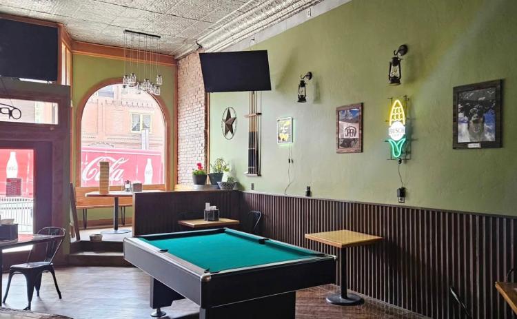 The Alpine Tavern, located on Greene St in the former Avalanche Brewery, has put in a pool table and plans to add more fun things to do in the honky-tonk bar.