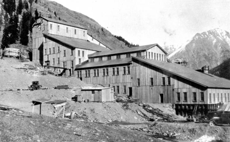 As built photo of the mill from 1929.