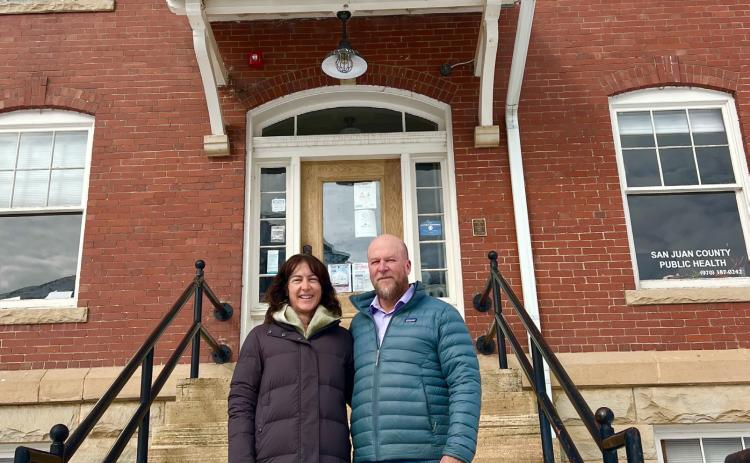 High Country Remote Care clinic is located at 1315 Snowden Street. (L-R) Dr. Yvonne Naughton and Dr. Dave Brown. Photo credit DeAnne Gallegos