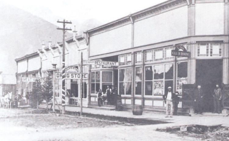 1891: The 1100 Block of Greene Street Photo courtesy San Juan County Historical Society