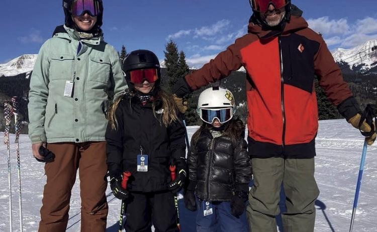 Kim, Griff, Talon and Cliff Pinto. Photo by Kim Medved