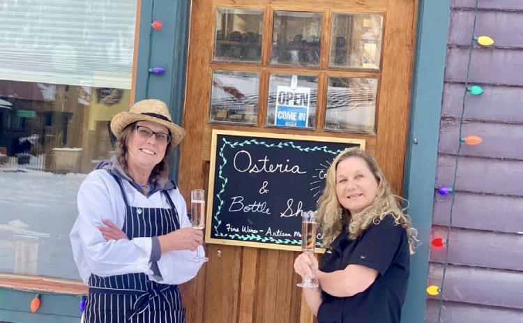 Wendy Polly and Lisa Risoli have partnered at The Osteria &amp; Bottle Shop located in the VillaDalle Inn on 13th &amp; Blair St, featuring dine in and take-out dishes photo by The Osteria