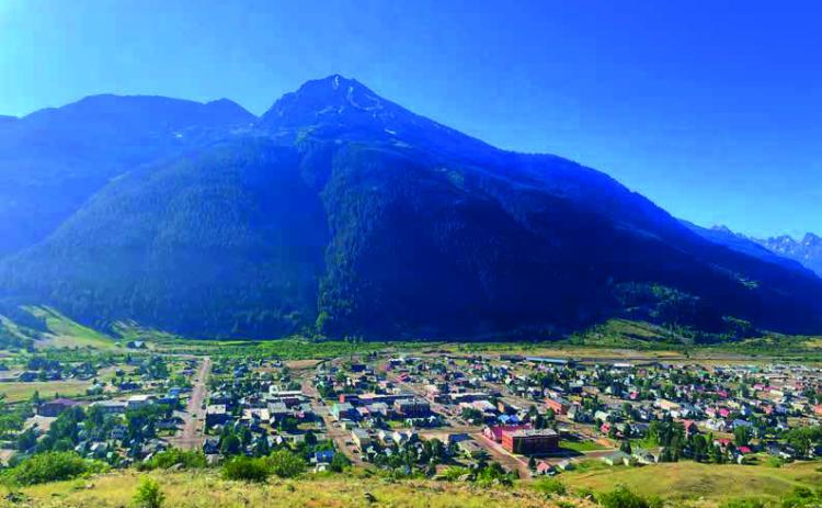 A view of our mountain village Photo by Katey Fetch