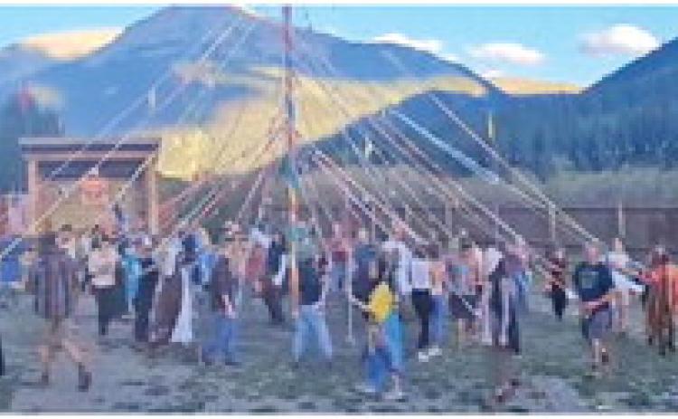 Photo Credit Columbine Roadhouse The Maypole Dance at the Monty Python Festival