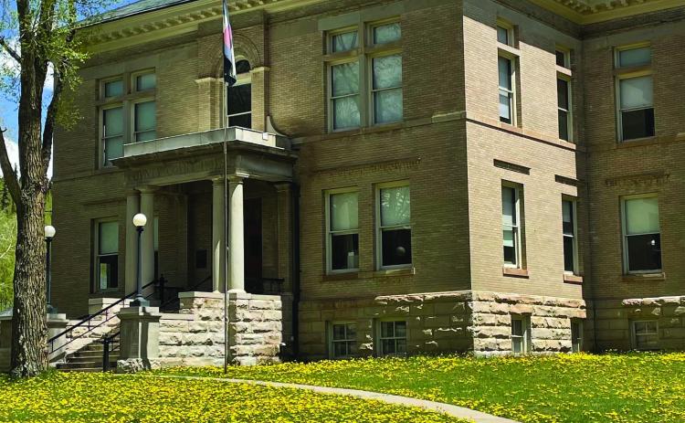 It’s spring in Silverton (finally) the courthouse lawn is yellow with dandelions Photo by Janice Sanders