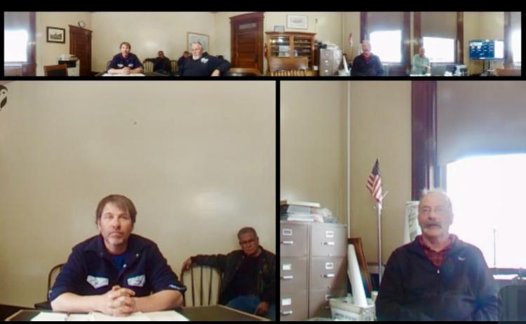 Screenshot of Monday, March 2, San Juan Board of County Commissioners meeting