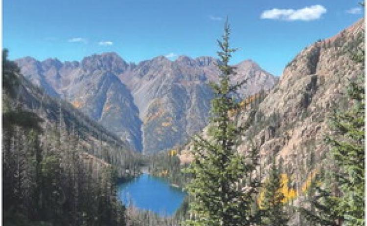 Ruby Lake and Ruby Creek near Silverton. Photo credit Adam Andrade