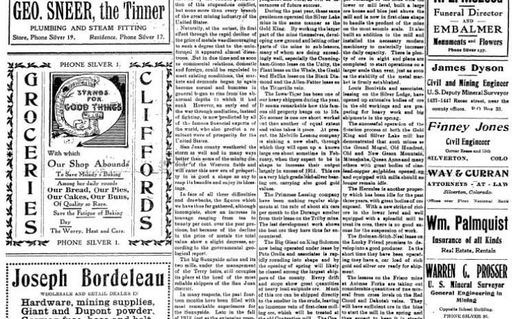 110 Years Ago!