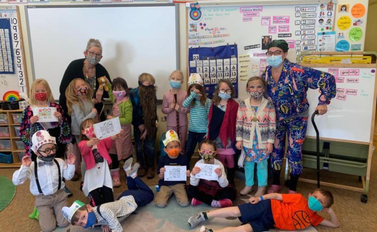 K-1- 100 year old versions of themselves Photo Credit - Holly Copenhagen