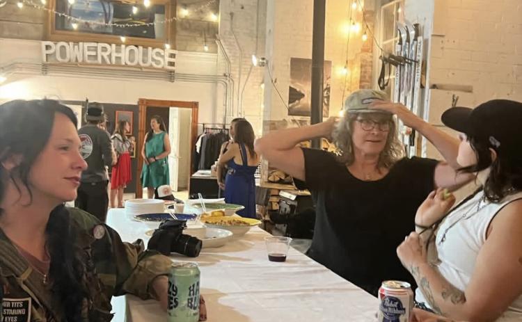 The Powerhouse held a resident artist’s art show on Friday night photo by Phil Antonelli