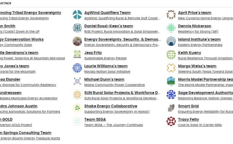 DOE winning teams that included local Team GOLD.