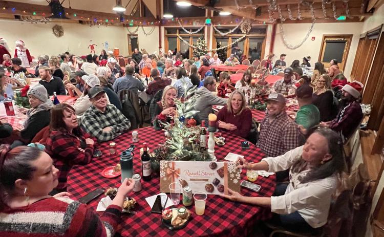 2023 Community Potluck at Kendall Mountain Community Center. Photo credit DeAnne Gallegos